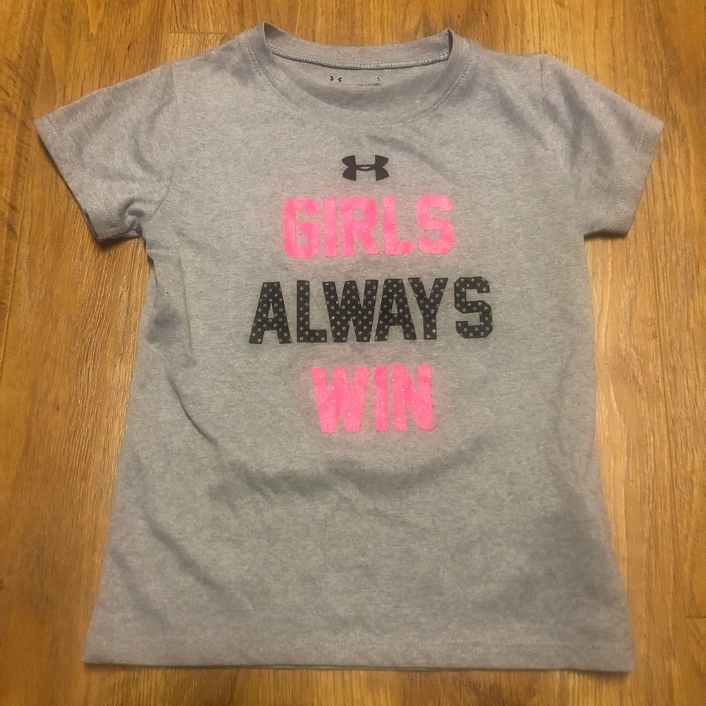 Girls Under Armour shirt size 5